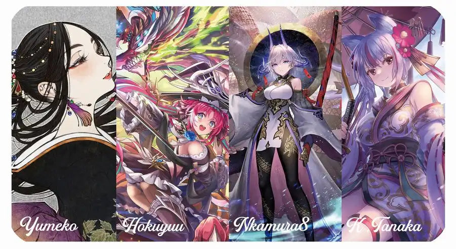 【◎LUNLUNサプライ】『#99』《夢子先生/北熊先生/中村エイト先生/田中健一先生書き下ろしオリジナルプレイマット》