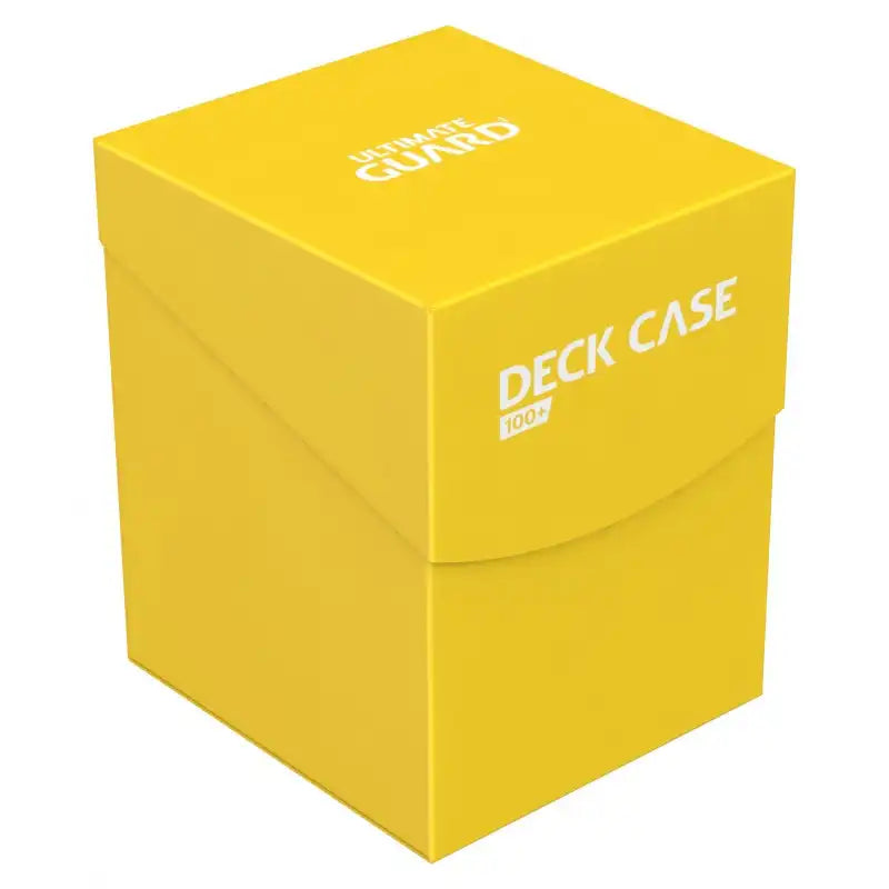 アルティメットガード社 Deck Case 100+ Standard Size Yellow :UGD010304