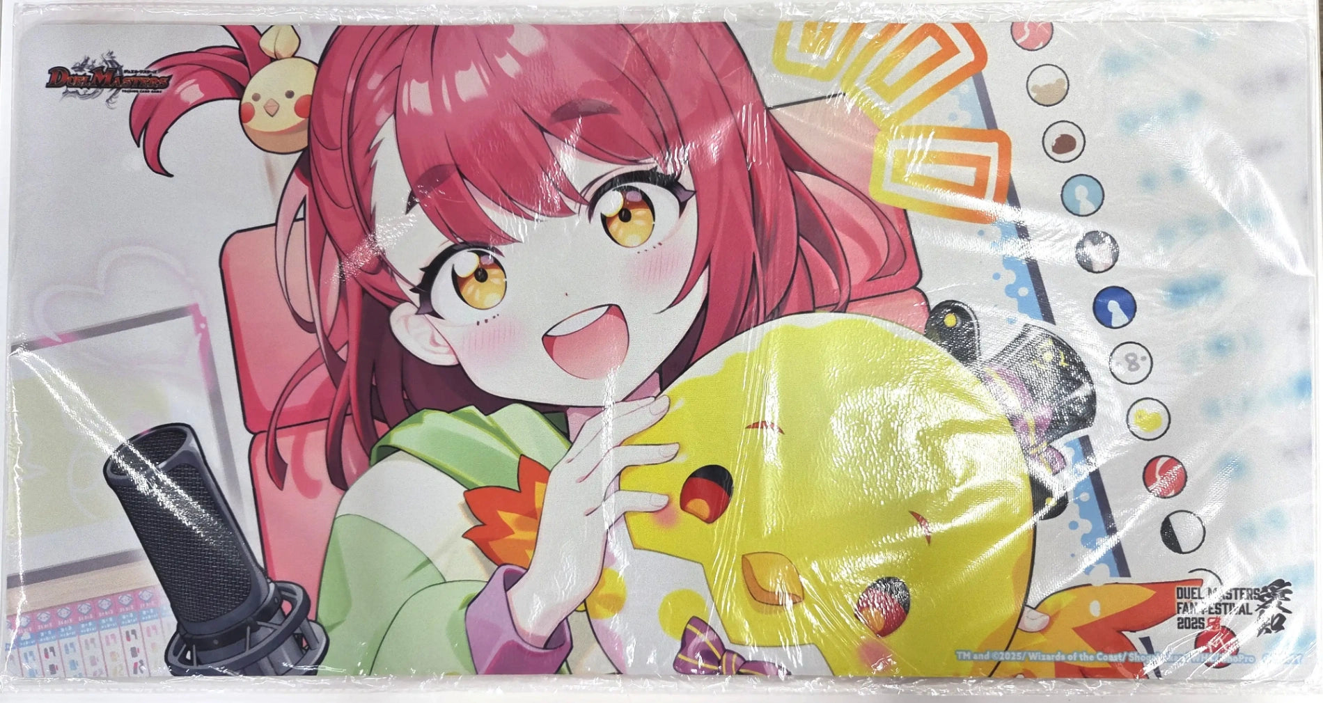 デュエマ ファンフェス2025愛知 ハンプティルピア プレイマット ファンフェスティバル2025愛知《ハンプティ・ルピア》ラバーマット