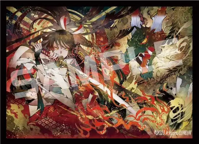 【◎LUNLUNサプライ】『#9』《匈歌 ハトリ先生オリジナルスリーブ(神を討つ)》80枚入り