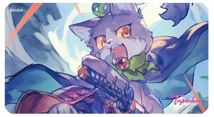 【〇LUNLUNサプライ】『#104』《TAPI岡先生 描き下ろしオリジナルプレイマット(ラフ画)》