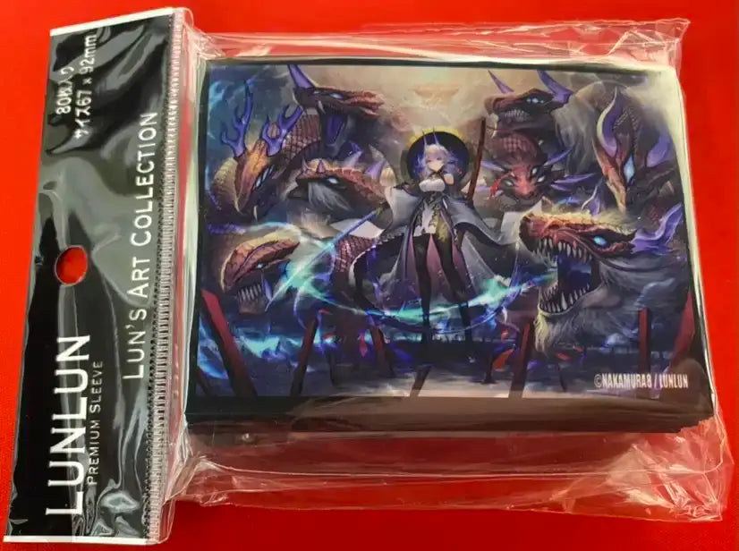 【〇LUNLUNサプライ】『#67』《中村エイト先生オリジナルスリーブ(九頭龍)》80枚入り