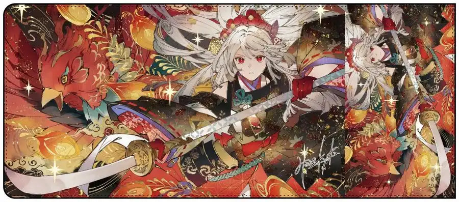 【〇LUNLUNサプライ】『#5』《匈歌ハトリ先生描き下ろしオリジナルデッキケースセット(Wデッキ神を放つ)》