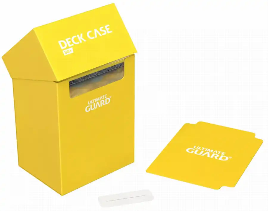 アルティメットガード社 デッキケース スタンダードサイズ80+ (黄):UGD010260