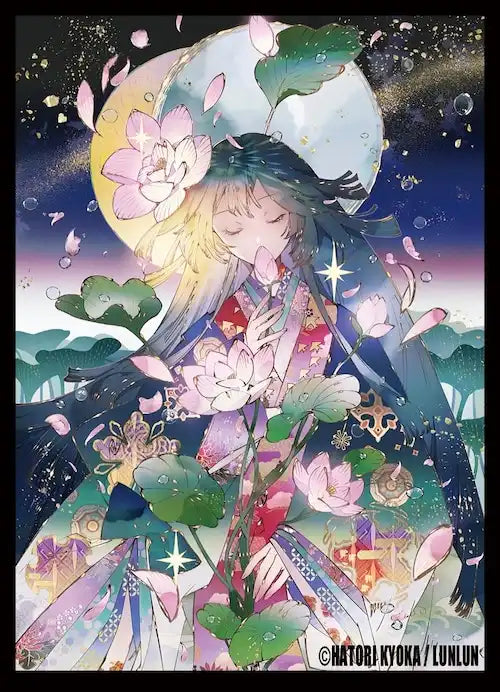 【〇LUNLUNサプライ】『#69』《匈歌ハトリ先生オリジナルスリーブ(瑞光蓮)》80枚入り