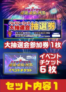 ハレスリーフェス:イベントチケットパッケージ