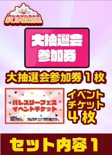 ハレスリーフェスSUNRISE:アーティストパッケージ(hippo先生 14:00~の部)