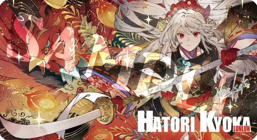 【〇LUNLUNサプライ】『#58』《匈歌ハトリ先生 描き下ろしオリジナルプレイマット(神を放つ》