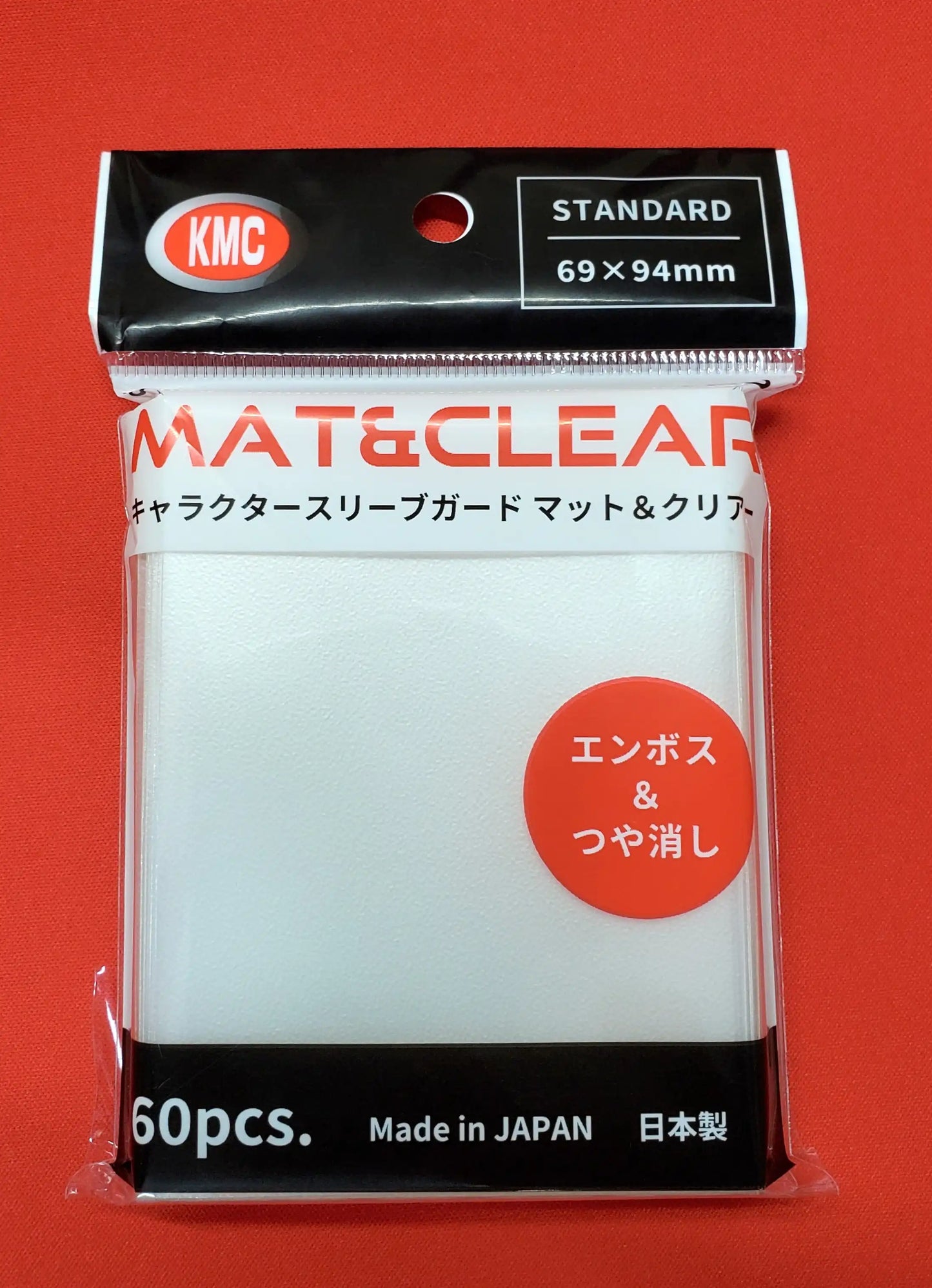KMC カードバリアー 『キャラクタースリーブガード マット＆クリアー』 60枚入り