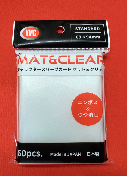 KMC カードバリアー 『キャラクタースリーブガード マット＆クリアー』 60枚入り