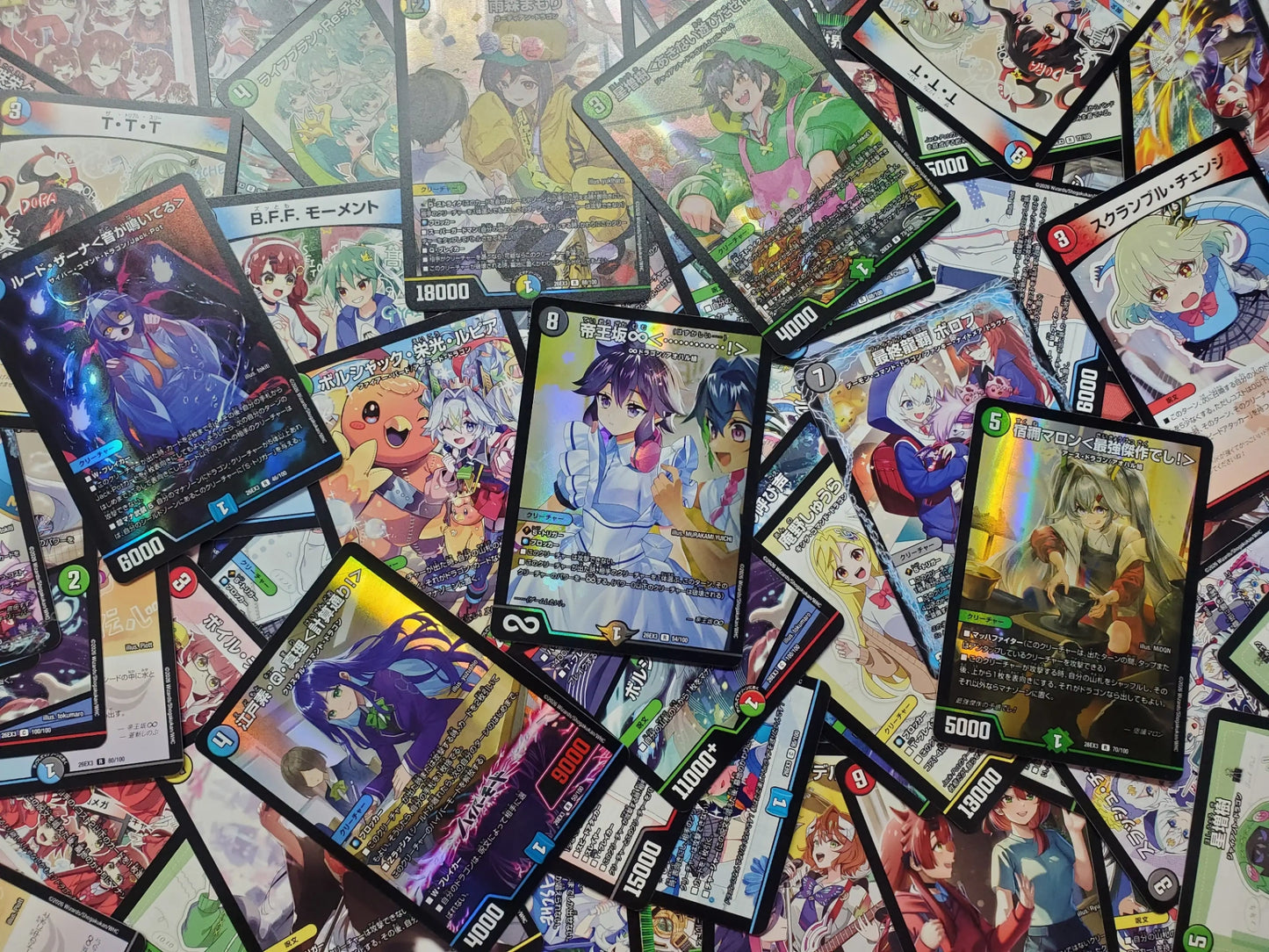 DM26-EX3『キャラプレミアムパック「ドラゴン娘になりたくないっ！」文化祭だョ！全員集合!!ドラ娘100％パック』R以下約800枚詰め合わせ