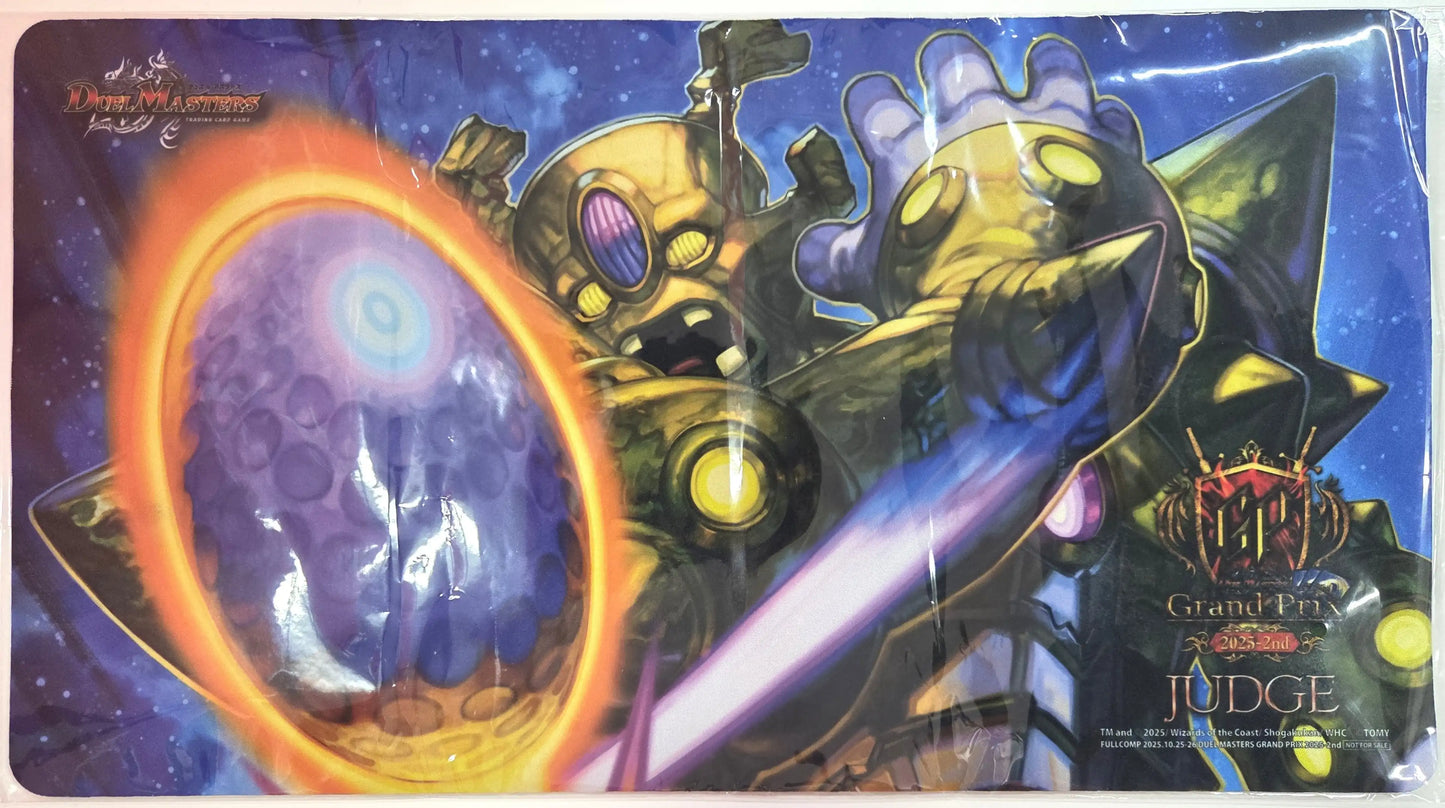 DMGP2025-2nd特製 ラバーマット「配球の超人」（ジャッジ版）