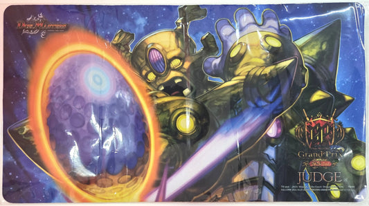 DMGP2025-2nd特製 ラバーマット「配球の超人」（ジャッジ版）