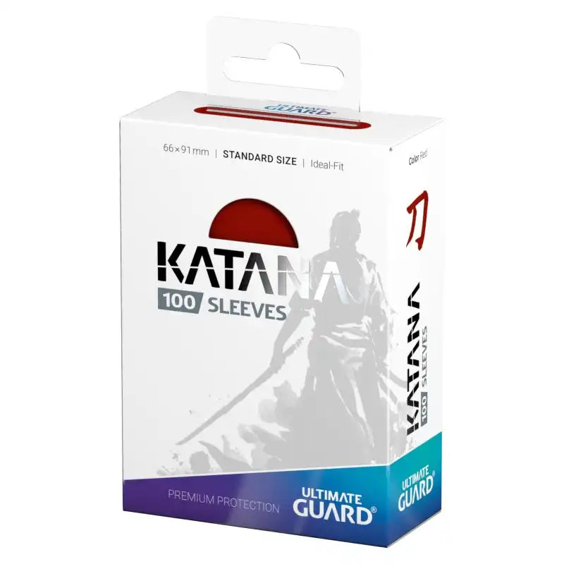 アルティメットガード社 スタンダードサイズ KATANA スリーブ (赤) 100枚入り :UGD010109