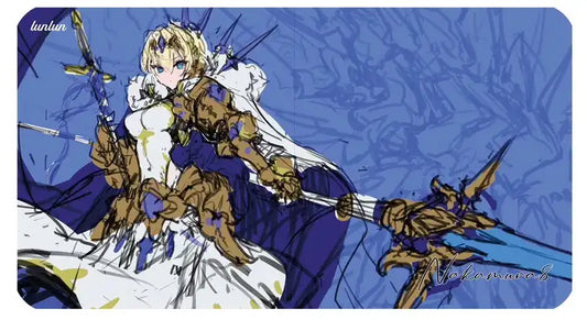 【〇LUNLUNサプライ】『#103』《中村エイト先生　描き下ろしオリジナルプレイマット(ラフ画）》