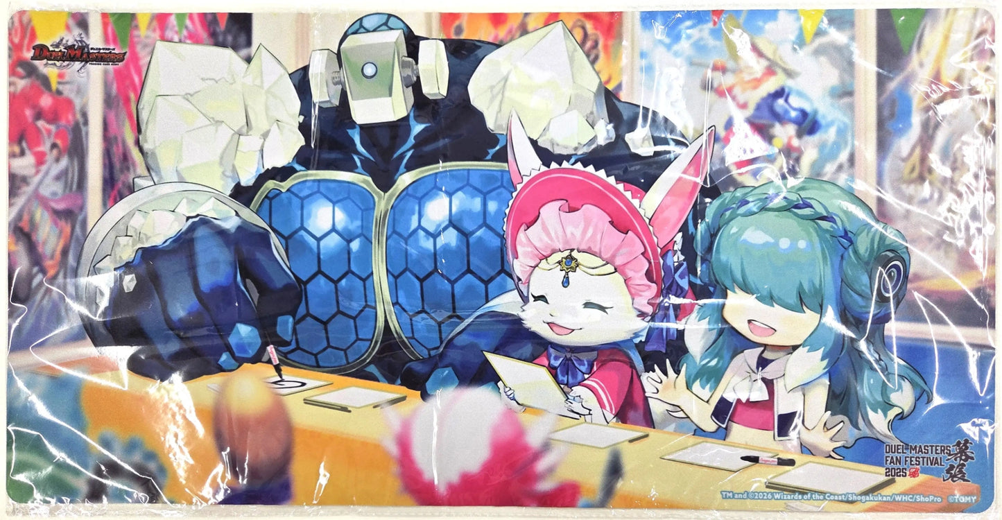 ファンフェスティバル2025幕張特製ラバーマット「ポジトロン・サイン」